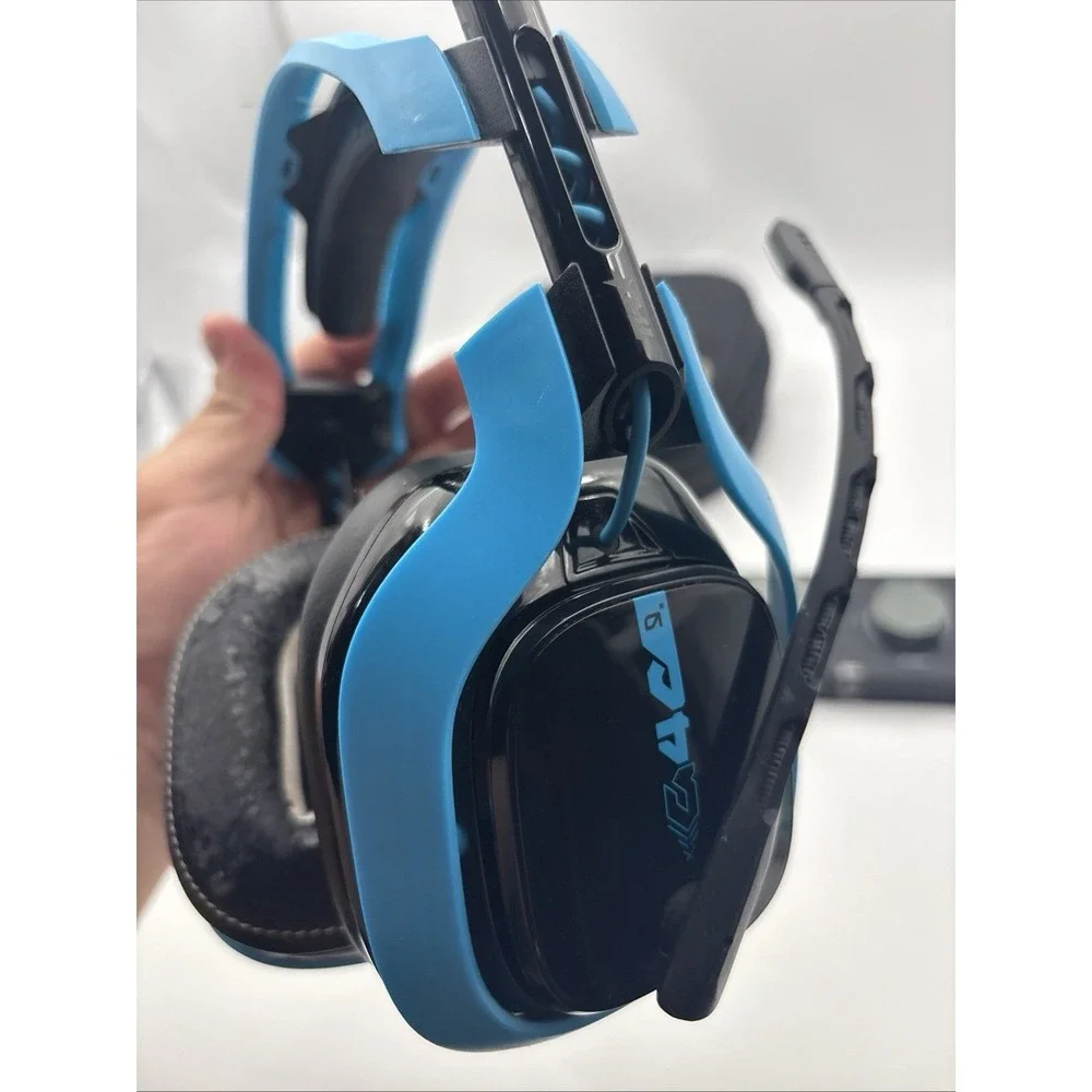 Astro A40 TR Headset Black Blue with MixAmp Pro TR Gaming Bundle TESTED